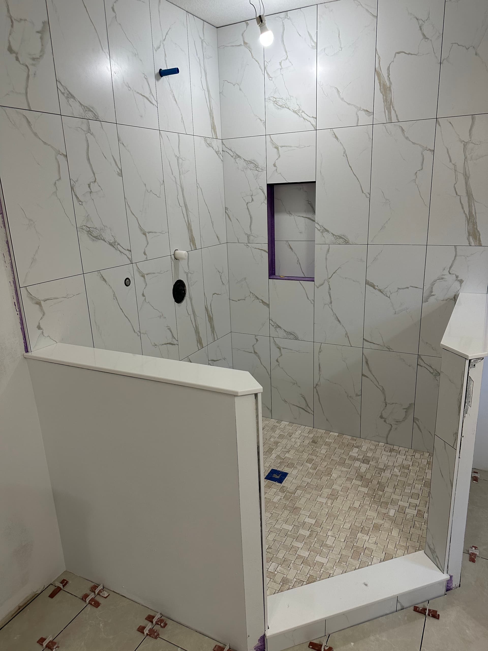 Gallery photos for Bathroom Remodel in Progress - Tile Work Done Right: Image #1